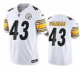 Men & Women & Youth Pittsburgh Steelers #43 Troy Polamalu White 2023 F.U.S.E. Vapor Untouchable Color Rish Limited Jersey,baseball caps,new era cap wholesale,wholesale hats